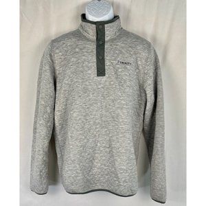 NWT Marine Layer Corbet Quilted Pullover Men's Gray Size M Corporate Logo